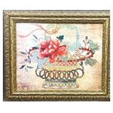 Mario Buatta Designer Art, Chinese Flower Basket