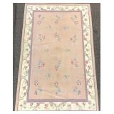 5.5 x 8.7 Flatweave Wool Area Rug