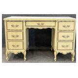 French Provincial Kneehole Desk