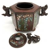 Wildwood Accents Japanese Style Champleve Censor