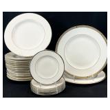 Asst Gold & Silver Rimmed China