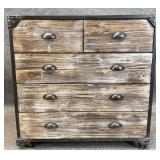Reclaimed Style 2 Over 3 Drawer Chest