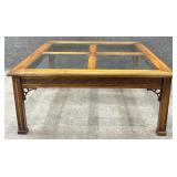 Brandt Chippendale Mahogany Coffee Table