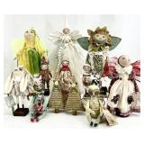 10 One of a Kind OOAK Art Dolls
