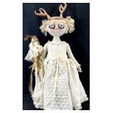 Large One of a Kind Art Doll by Ninoska Seary