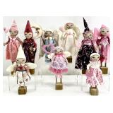 10 One of a Kind OOAK Art Dolls