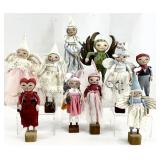 10 One of a Kind OOAK Art Dolls