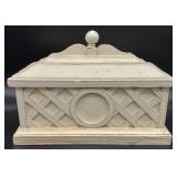 Distressed Decorative Wooden Storage Box