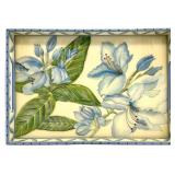 Habitat International Hand-Painted Wooden Tray