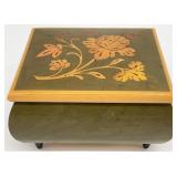 Reuge Italian Inlaid Wood Music Box
