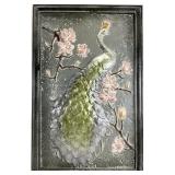 Metal Peacock Wall Hanging