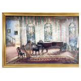 S/N Susan Mink Colclough " Etude 11 " Piano Art