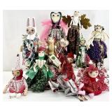 10 One of a Kind OOAK Art Dolls