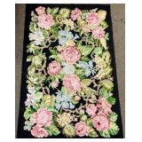5.8 x 9 French Aubusson Style Needlepoint Rug