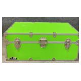 Lime Green C&N Steel Footlocker