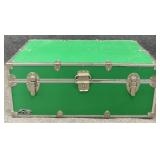 Green C&N Steel Footlocker