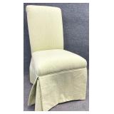 Green Upholstered Parsons Chair