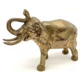 Vintage Brass Elephant Figure