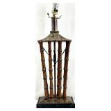 Bamboo Style Table Lamp