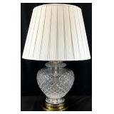 Crystal Large Ginger Jar Lamp