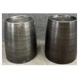 Pair New Union Home Pebble Side Tables