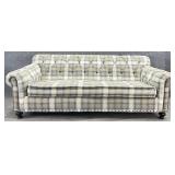 Old Hickory Tannery Button Tufted Sofa