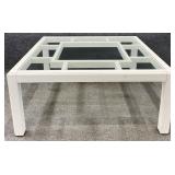 Showroom Sample White Chippendale Coffee Table