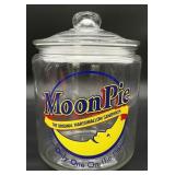 MoonPie Glass Advertising Counter Jar