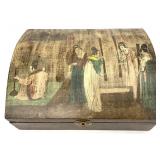 Asian Scene Decorative Storage Box