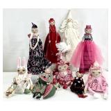 10 One of a Kind OOAK Art Dolls