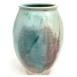 Ben Owens III (NC) Melon Pottery Vase, 1999