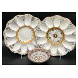 3pc La Maga S Stefano C Sicilian Ceramic Dishes