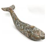 Wooden Whale Statue