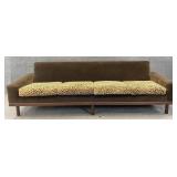 Leopard Print Accented Sofa