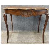 French One Drawer Hall Console or Desk