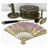 Vintage Antique Asian & More Brass Items