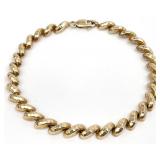 10K Gold San Marco Style Bracelet