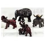 Group Elephant Figurines
