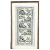 Framed Needlepoint Art