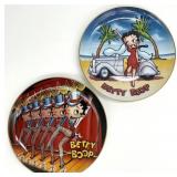 2 Betty Boop Ltd Edition Collectors Plates