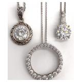 Sterling Silver Necklace Pendants