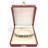 10K Gold Bracelet w/ Broken Clasp, 6.7 grams