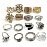 Costume Jewelry Group - Rings