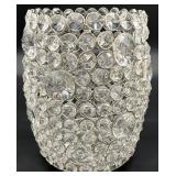 Crystal Bead Candle Holder
