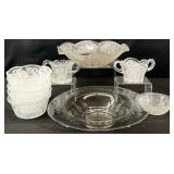 Depression Glass Serving Bowls & More