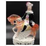 Antique Staffordshire Tom King Figure