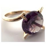 Not Marked, Acid tests as 14K Gold Ring, Size 3.5