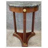 Bombay Co. Marble Top Accent Table