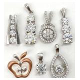 Sterling Silver Necklace Pendants