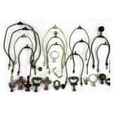 Large Group Lamp Harps & Finials